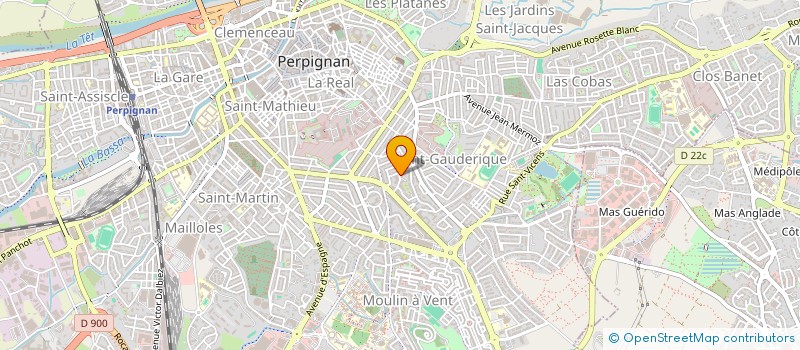 localisation de l'entreprise MADAME MARIA MERCEDES VAZQUEZ SAR à PERPIGNAN