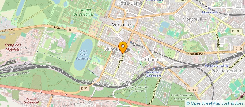 localisation de l'entreprise MADAME MARIA MESCHKE à VERSAILLES