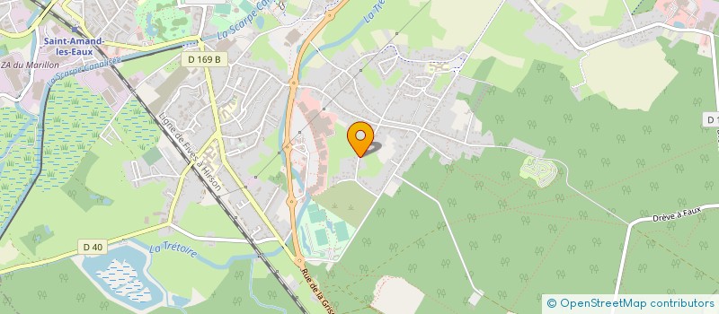 localisation de l'entreprise MADAME MARIA MICHEL à SAINT-AMAND-LES-EAUX
