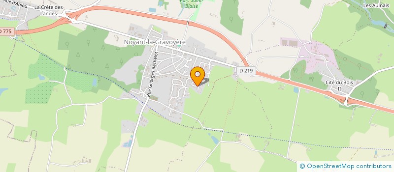 localisation de l'entreprise MADAME MARIA MIZZI  OMBREE D'ANJOU