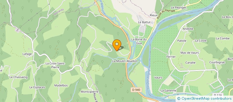 localisation de l'entreprise MADAME MARIA MONTEIRO  BEAULIEU-SUR-DORDOGNE