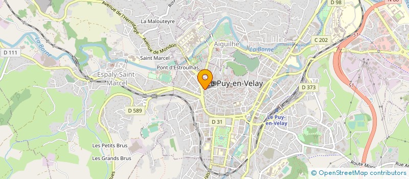 localisation de l'entreprise MADAME MARIA MONTEIRO  LE PUY-EN-VELAY