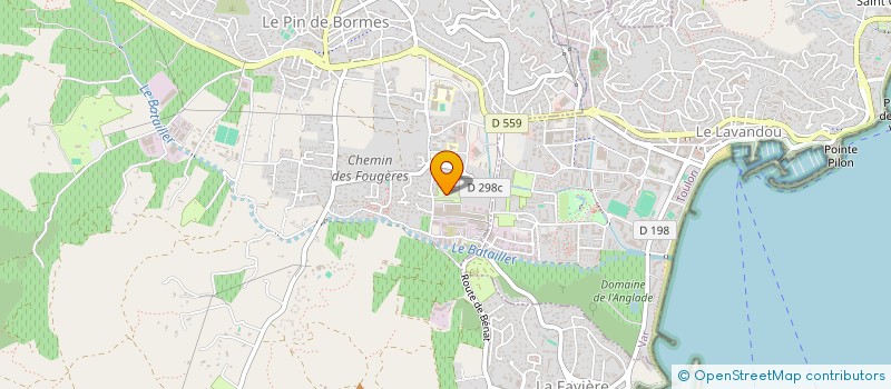 localisation de l'entreprise MADAME MARIA MORAIS AFONSO à BORMES-LES-MIMOSAS
