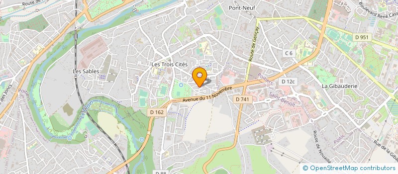 localisation de l'entreprise MADAME MARIA MUNTEAN  POITIERS