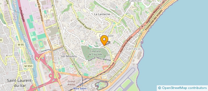 localisation de l'entreprise MADAME MARIA NICOARA  NICE