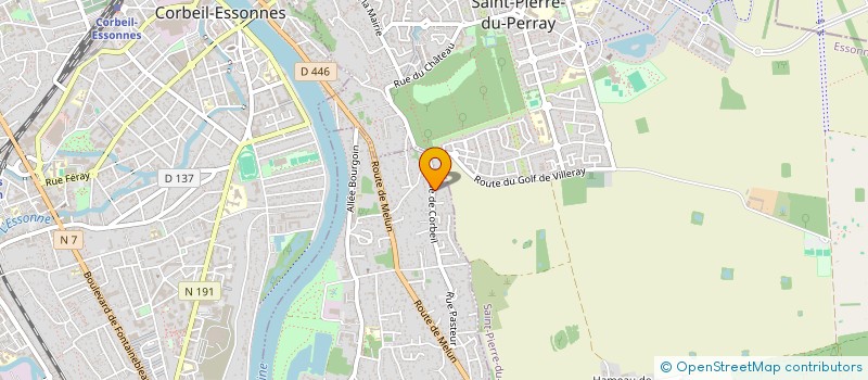 localisation de l'entreprise MADAME MARIA NIEDDU à SAINTRY-SUR-SEINE