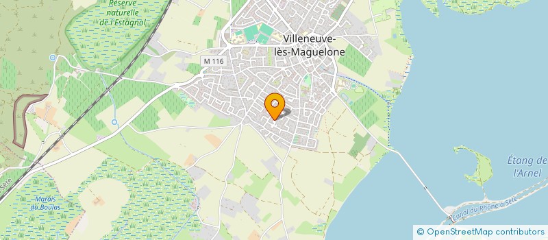 localisation de l'entreprise MADAME MARIA NOEMI POBLADOR BERMEJO à VILLENEUVE-LES-MAGUELONE