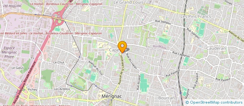 localisation de l'entreprise MADAME MARIA NOGUEIRO à MERIGNAC