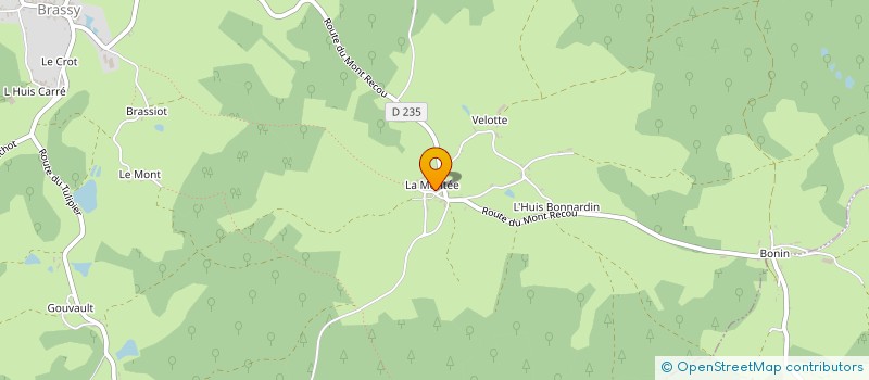 localisation de l'entreprise MADAME MARIA NOLDE  OUROUX-EN-MORVAN