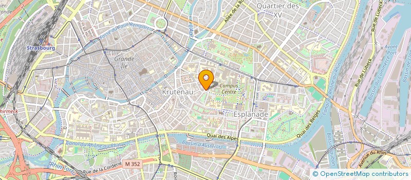localisation de l'entreprise MADAME MARIA NOUHRA à STRASBOURG
