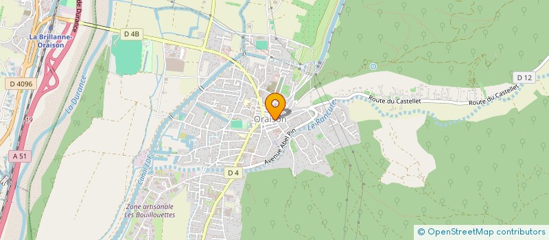localisation de l'entreprise MADAME MARIA OLIVARES DUQUE à ORAISON
