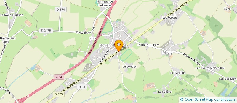 localisation de l'entreprise MADAME MARIA OLIVEIRA DE LIMA  VAL D'ARRY