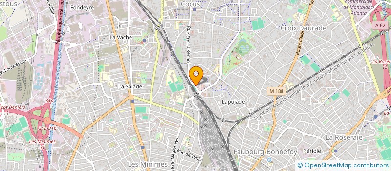 localisation de l'entreprise MADAME MARIA OLIVER ALEIXANDRE  TOULOUSE