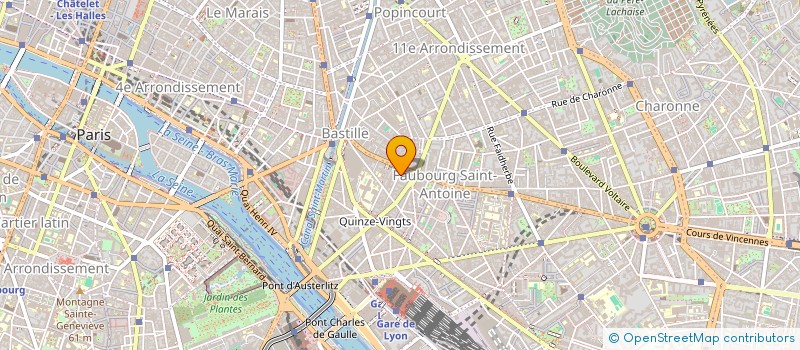 localisation de l'entreprise MADAME MARIA OROBITG ARGILES  PARIS