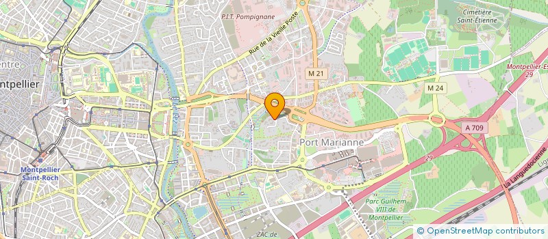 localisation de l'entreprise MADAME MARIA ORTEGA à MONTPELLIER