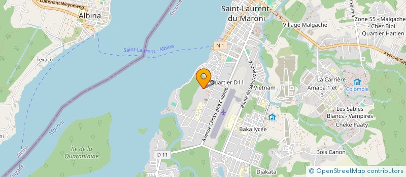 localisation de l'entreprise MADAME MARIA ORTIS FELIZ à SAINT-LAURENT-DU-MARONI