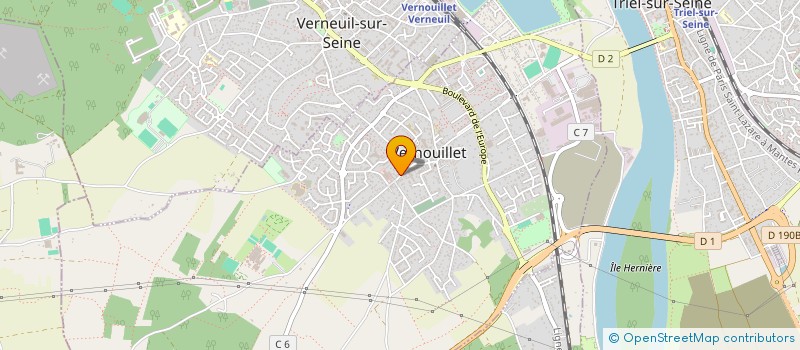 localisation de l'entreprise MADAME MARIA ORYE  VERNOUILLET