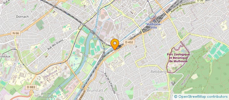 localisation de l'entreprise MADAME MARIA PACHECO DOS SANTOS  MULHOUSE