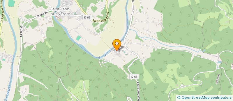 localisation de l'entreprise MADAME MARIA PAEZ  SERGEAC