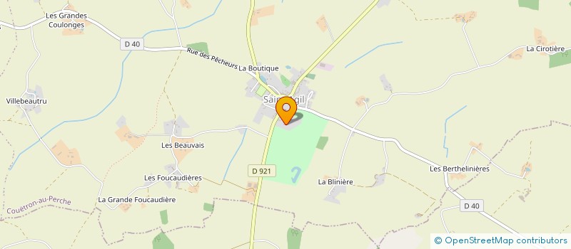 localisation de l'entreprise MADAME MARIA PALLAVICINI DE PIERRE DE BERNIS DE COURT  BAILLOU