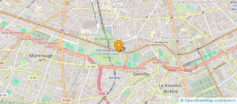 localisation de l'entreprise MADAME MARIA PALVIG  PARIS