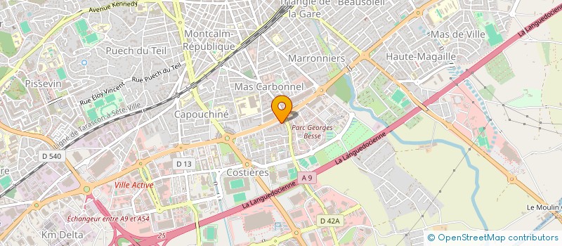 localisation de l'entreprise MADAME MARIA PAPACHRISTOU  NIMES