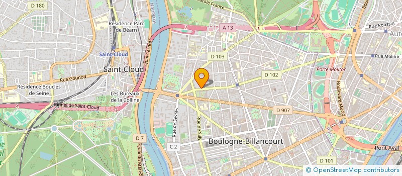 localisation de l'entreprise MADAME MARIA PAPARELLA à BOULOGNE-BILLANCOURT