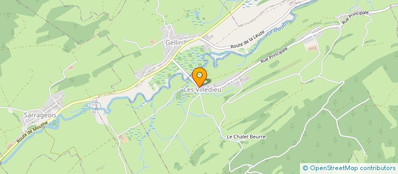 localisation de l'entreprise MADAME MARIA PATRICIO CARDOSO DOS SANTOS  GELLIN