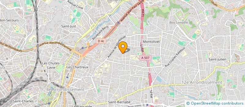 localisation de l'entreprise MADAME MARIA PAULITS à MARSEILLE