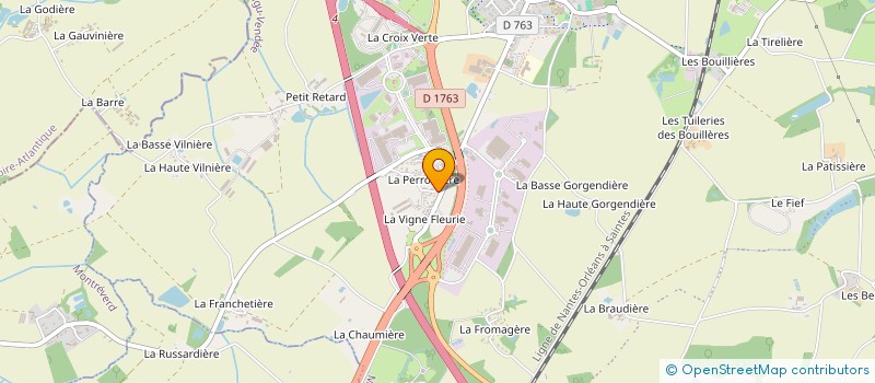 localisation de l'entreprise MADAME MARIA PAVLOVSKAYA à MONTAIGU-VENDEE