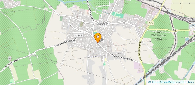 localisation de l'entreprise MADAME MARIA PEDROSA  MANDUEL