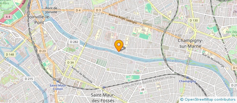 localisation de l'entreprise MADAME MARIA PEITEADO  CHAMPIGNY-SUR-MARNE