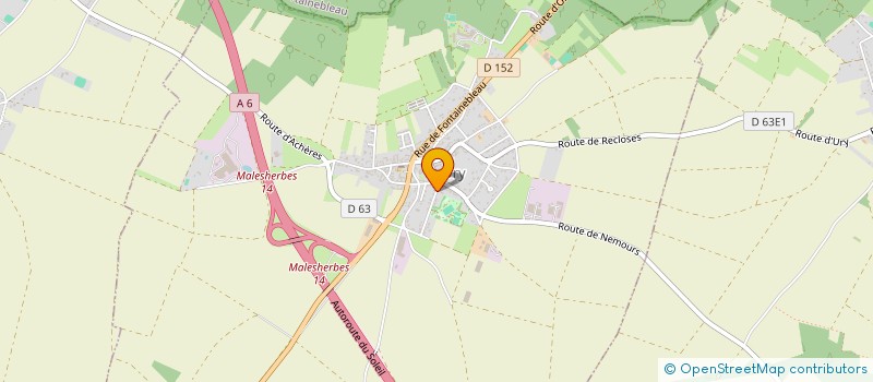 localisation de l'entreprise MADAME MARIA PEREIRA  URY