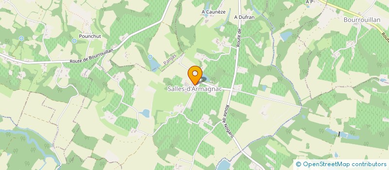 localisation de l'entreprise MADAME MARIA PEREIRA MARQUES  SALLES-D'ARMAGNAC