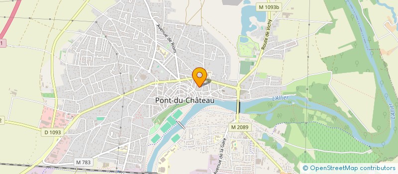 localisation de l'entreprise MADAME MARIA PEREIRA TABORDA  PONT-DU-CHATEAU