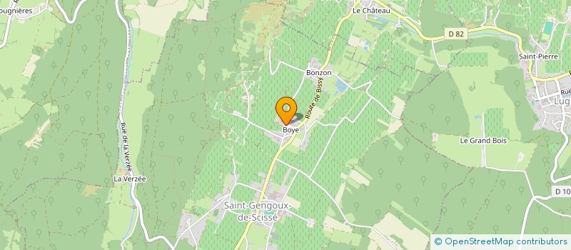 localisation de l'entreprise MADAME MARIA PERELLO-LAJARA à SAINT-GENGOUX-DE-SCISSE