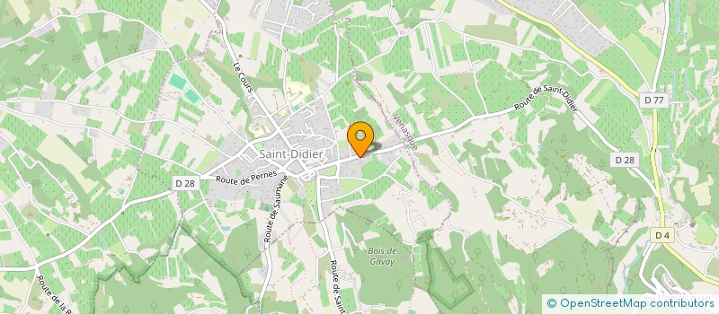 localisation de l'entreprise MADAME MARIA PEREZ à SAINT-DIDIER