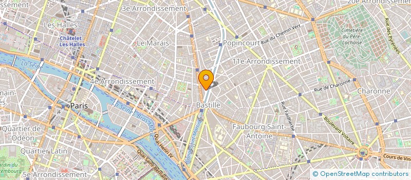 localisation de l'entreprise MADAME MARIA PEREZ TORAN CIMA  PARIS