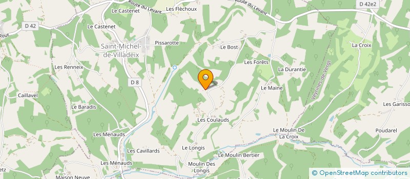 localisation de l'entreprise MADAME MARIA PINHEIRO à VAL DE LOUYRE ET CAUDEAU