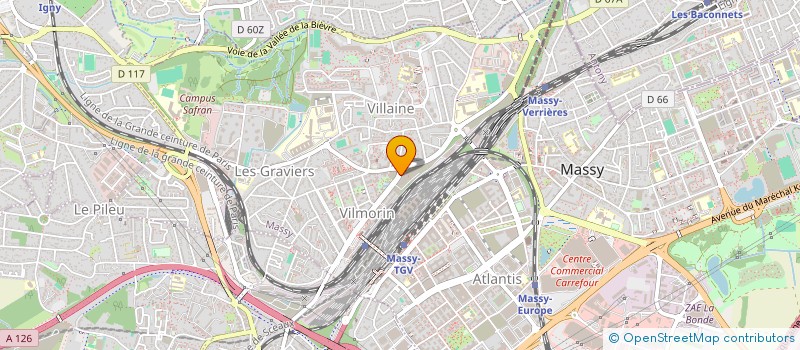 localisation de l'entreprise MADAME MARIA PINTO  DAMPIERRE-EN-YVELINES