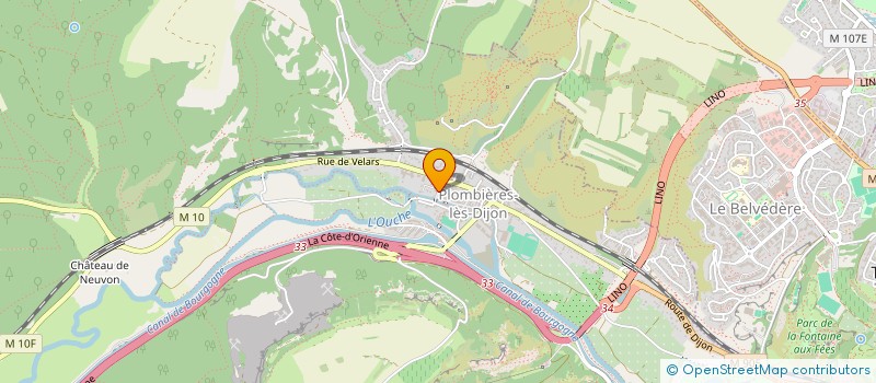 localisation de l'entreprise MADAME MARIA PIZARROSO  PLOMBIERES-LES-DIJON