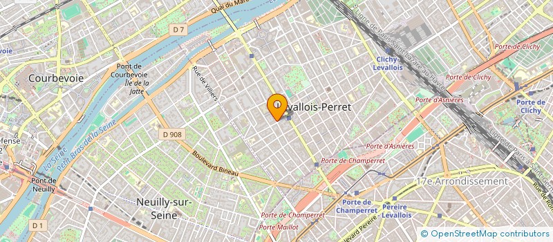 localisation de l'entreprise MADAME MARIA PUSHKINA à LEVALLOIS-PERRET