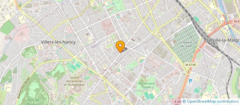 localisation de l'entreprise MADAME MARIA PUTILINA  NANCY