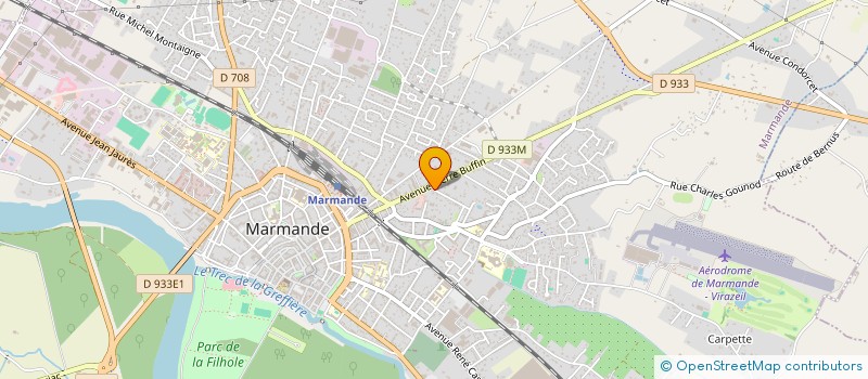 localisation de l'entreprise MADAME MARIA RABACAL  MARMANDE