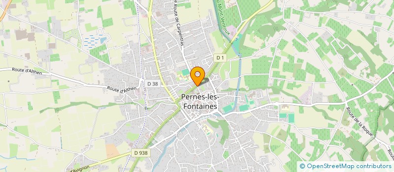 localisation de l'entreprise MADAME MARIA RATOVITSKAYA  PERNES-LES-FONTAINES