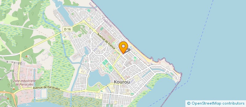 localisation de l'entreprise MADAME MARIA REIS SOUSA à KOUROU