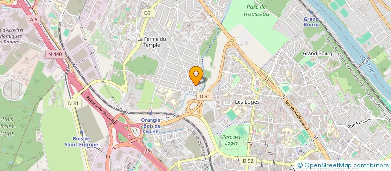 localisation de l'entreprise MADAME MARIA RESSEREICAO GONCALVES DE PINA à RIS-ORANGIS