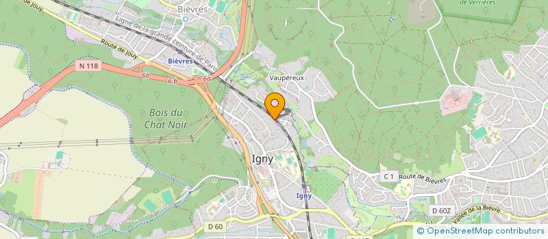 localisation de l'entreprise MADAME MARIA RESTREPO  IGNY