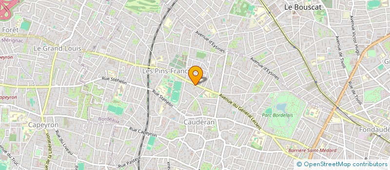 localisation de l'entreprise MADAME MARIA RIBEIRO GONCALVES à BORDEAUX