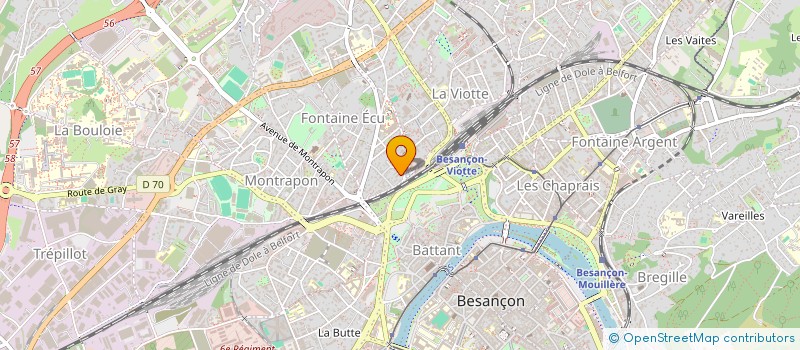 localisation de l'entreprise MADAME MARIA RIOS LOPEZ à BESANCON